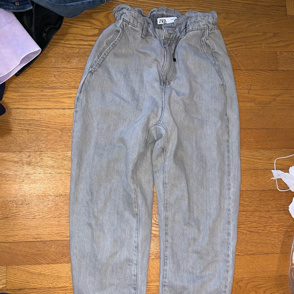 Zara grey jeans